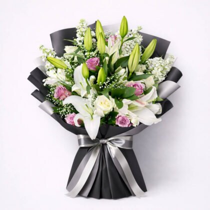 Karışık Lilyum Buketi